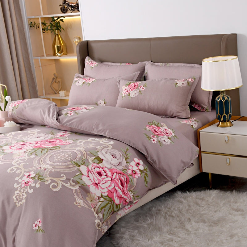 Sleeping on Floral Meadow Bedding Sets - Kawaiies - Adorable - Cute - Plushies - Plush - Kawaii