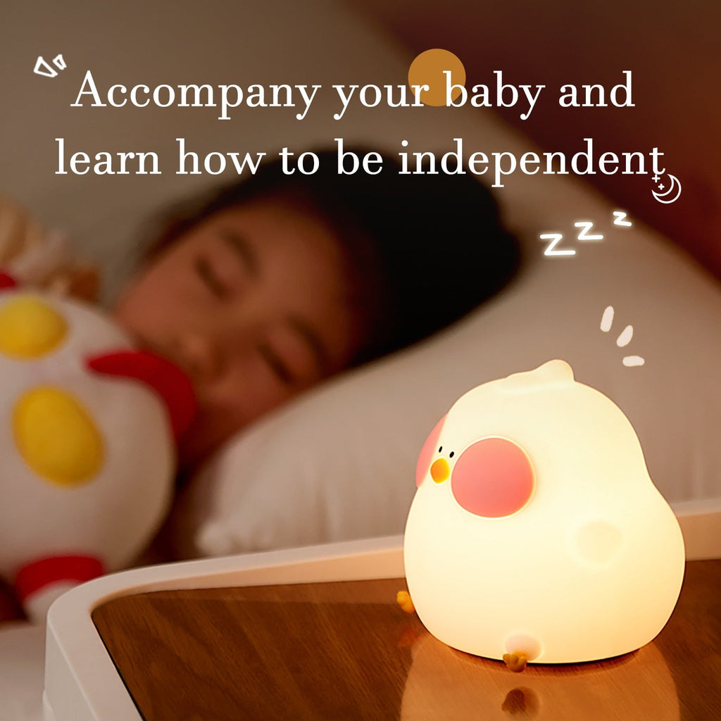 kawaiies-softtoys-plushies-kawaii-plush-Blushing Chubby Chick LED Night Light | NEW Home Decor 