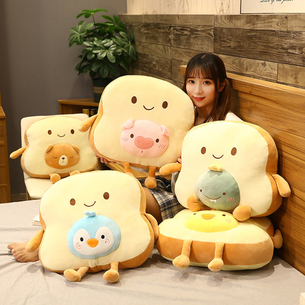 Breadie Toastie Bestie - Slice Collection - Kawaiies - Adorable - Cute - Plushies - Plush - Kawaii