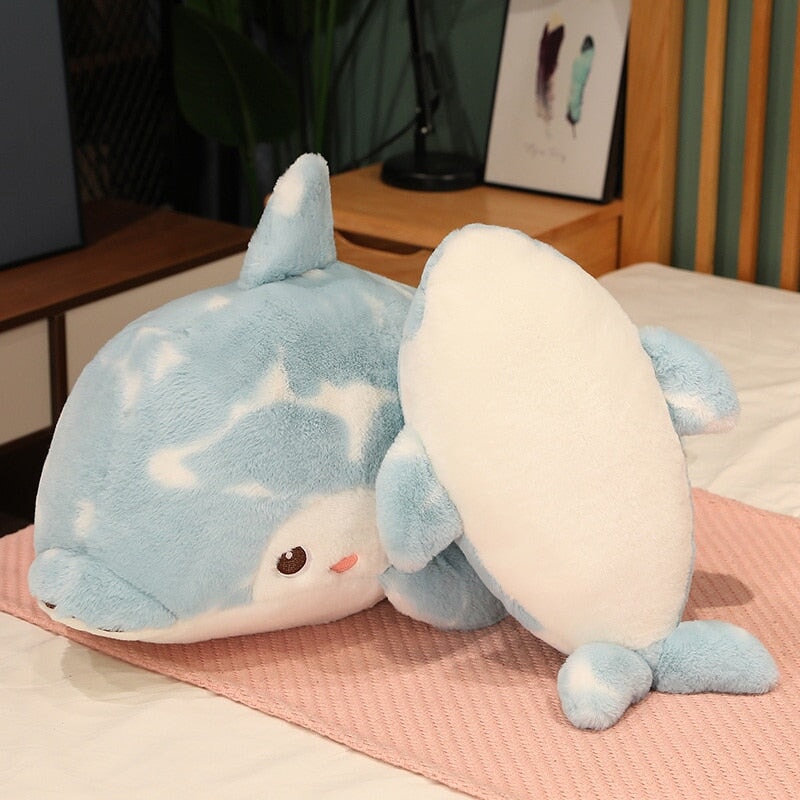 Brigg the Blue Fluffy Dolphin Plushie - Kawaiies - Adorable - Cute - Plushies - Plush - Kawaii