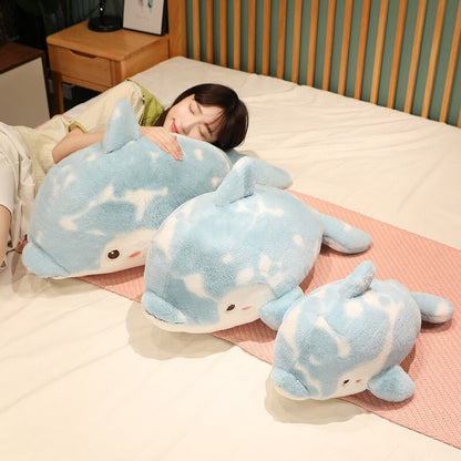 Brigg the Blue Fluffy Dolphin Plushie - Kawaiies - Adorable - Cute - Plushies - Plush - Kawaii