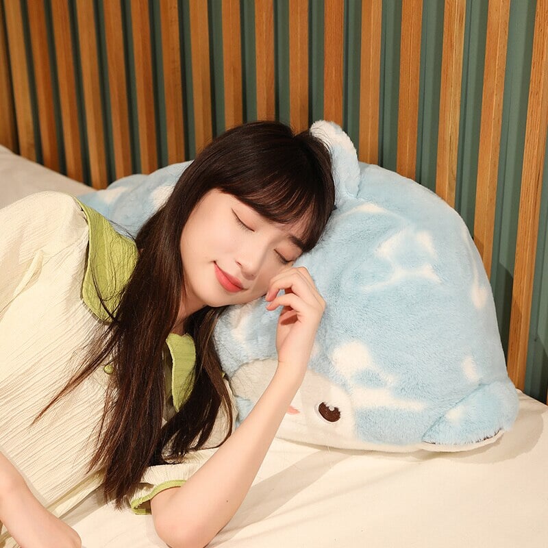 Brigg the Blue Fluffy Dolphin Plushie - Kawaiies - Adorable - Cute - Plushies - Plush - Kawaii