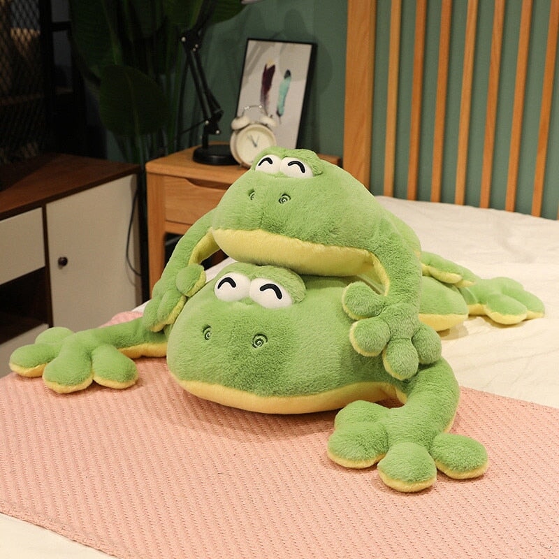 Brogy the Giant Frog Plushie - Kawaiies - Adorable - Cute - Plushies - Plush - Kawaii