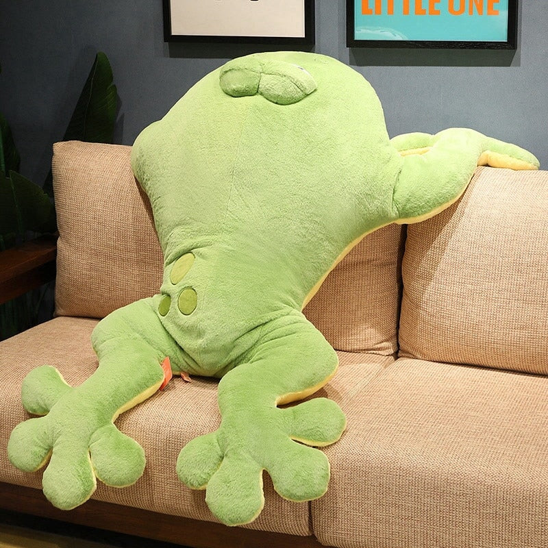 Brogy the Giant Frog Plushie - Kawaiies - Adorable - Cute - Plushies - Plush - Kawaii