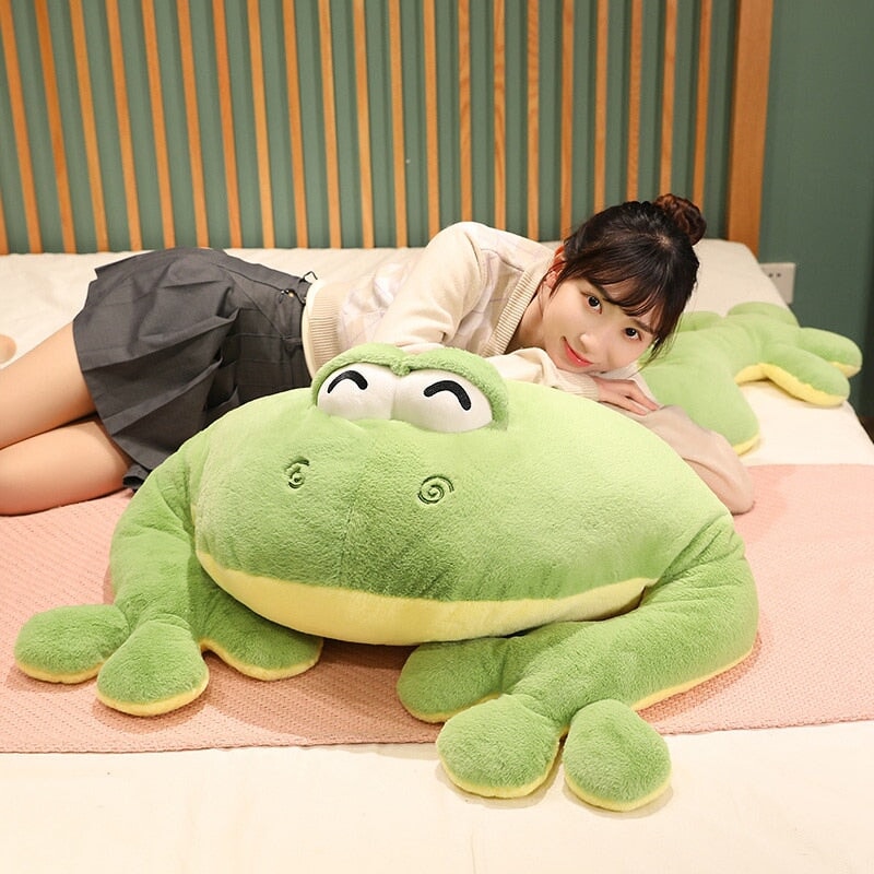 Brogy the Giant Frog Plushie - Kawaiies - Adorable - Cute - Plushies - Plush - Kawaii