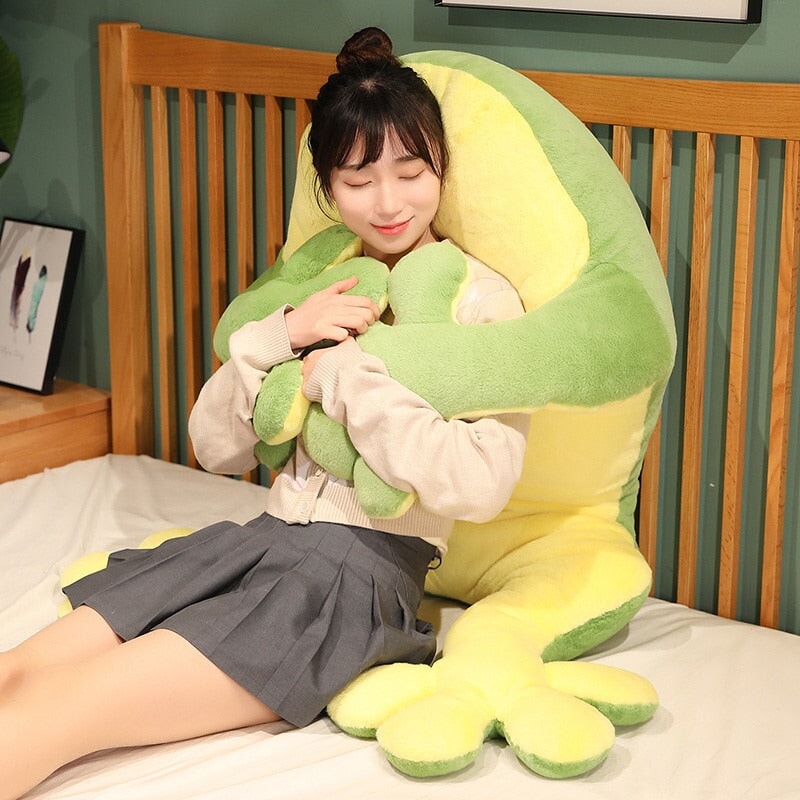 Brogy the Giant Frog Plushie - Kawaiies - Adorable - Cute - Plushies - Plush - Kawaii