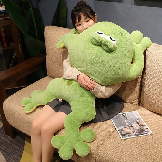 Brogy the Giant Frog Plushie - Kawaiies - Adorable - Cute - Plushies - Plush - Kawaii
