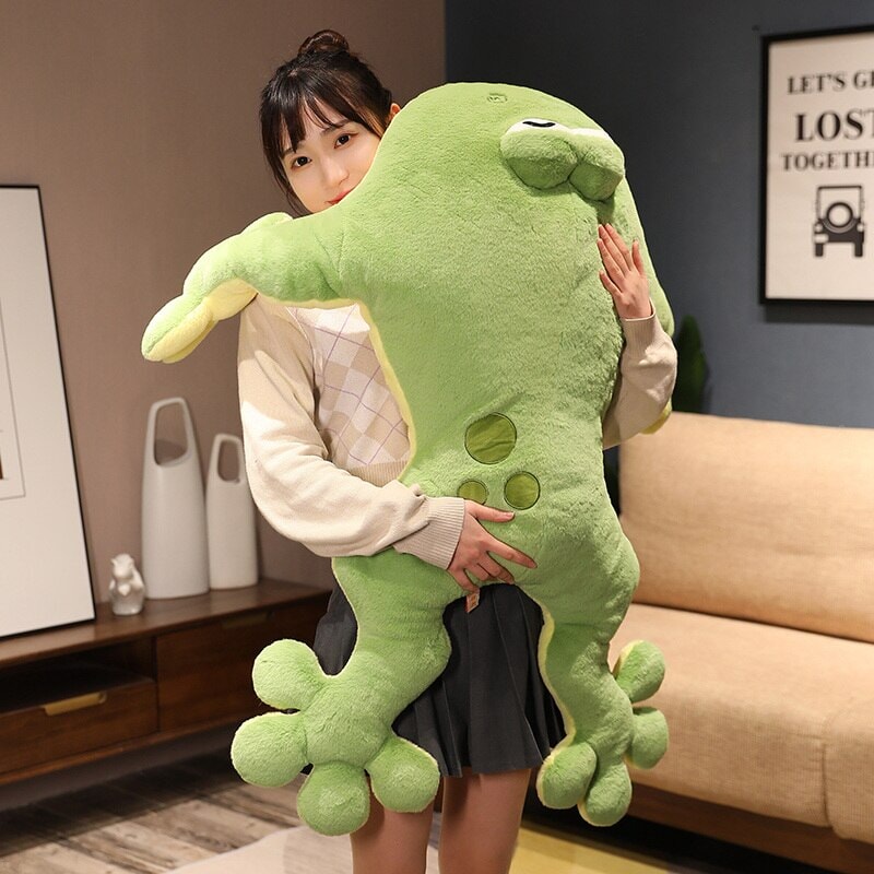 Brogy the Giant Frog Plushie - Kawaiies - Adorable - Cute - Plushies - Plush - Kawaii