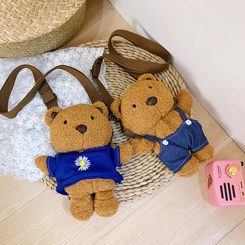 Brown Bear Bag - Kawaiies - Adorable - Cute - Plushies - Plush - Kawaii