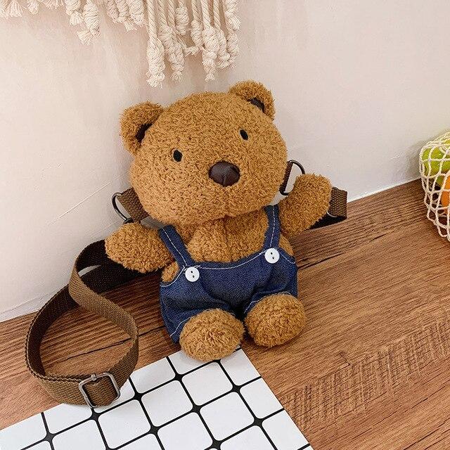 Brown Bear Bag - Kawaiies - Adorable - Cute - Plushies - Plush - Kawaii