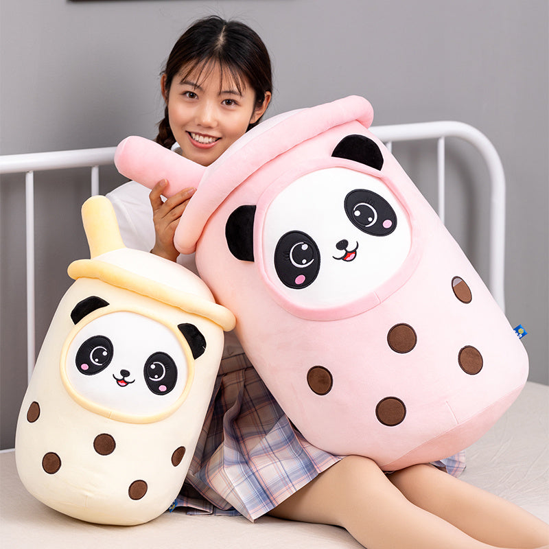 Bubble Tea Panda Family Plushies - Kawaiies - Adorable - Cute - Plushies - Plush - Kawaii