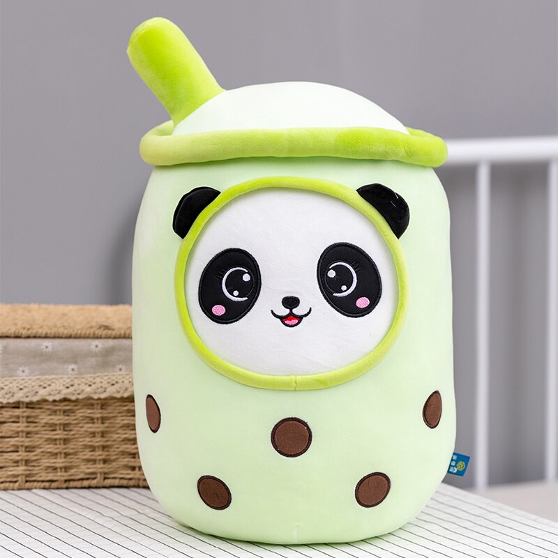 Bubble Tea Panda Family Plushies - Kawaiies - Adorable - Cute - Plushies - Plush - Kawaii