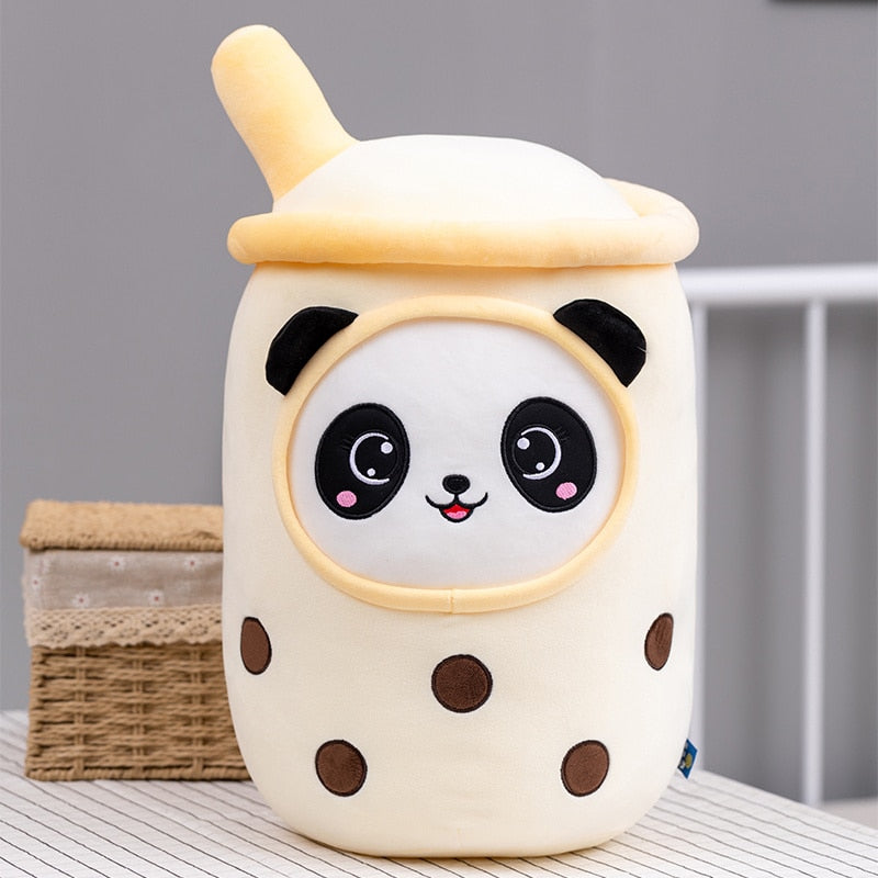 Bubble Tea Panda Family Plushies - Kawaiies - Adorable - Cute - Plushies - Plush - Kawaii