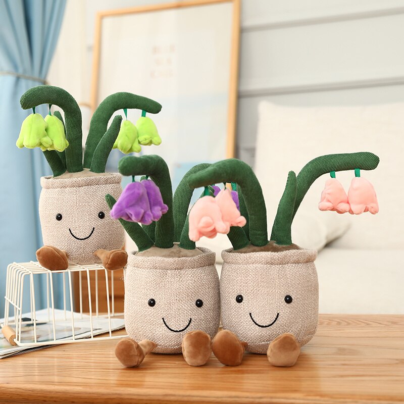 Buddy Bell Flower Pot Plush - Kawaiies - Adorable - Cute - Plushies - Plush - Kawaii