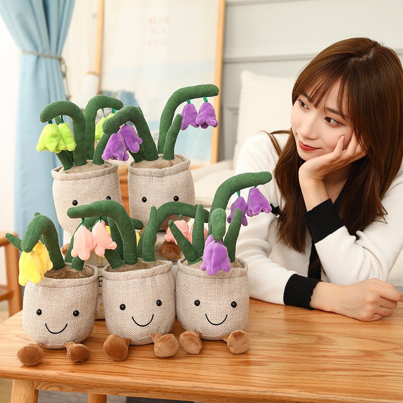 Buddy Bell Flower Pot Plush - Kawaiies - Adorable - Cute - Plushies - Plush - Kawaii