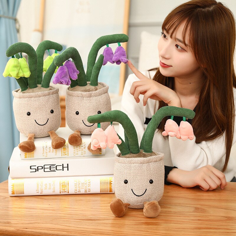 Buddy Bell Flower Pot Plush - Kawaiies - Adorable - Cute - Plushies - Plush - Kawaii