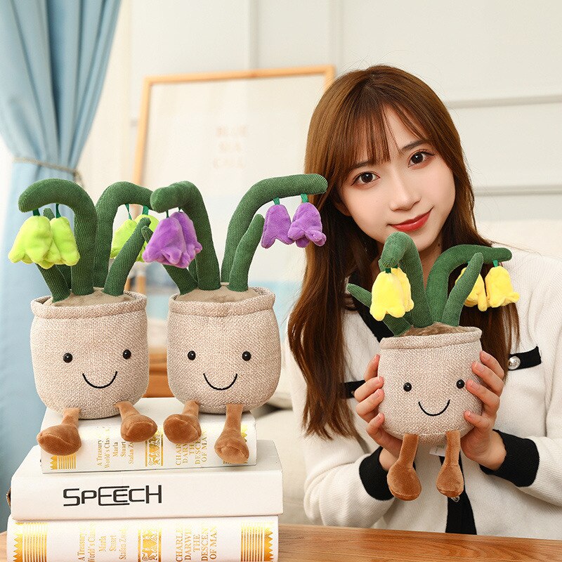 Buddy Bell Flower Pot Plush - Kawaiies - Adorable - Cute - Plushies - Plush - Kawaii