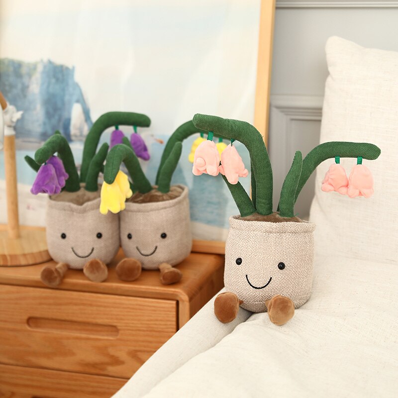 Buddy Bell Flower Pot Plush - Kawaiies - Adorable - Cute - Plushies - Plush - Kawaii