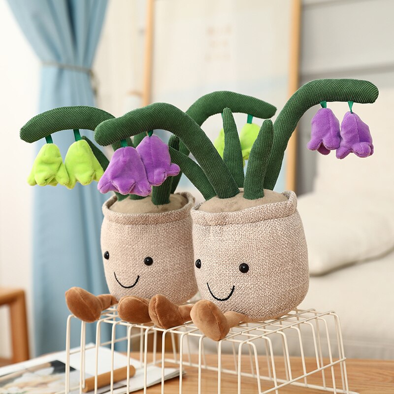 Buddy Bell Flower Pot Plush - Kawaiies - Adorable - Cute - Plushies - Plush - Kawaii