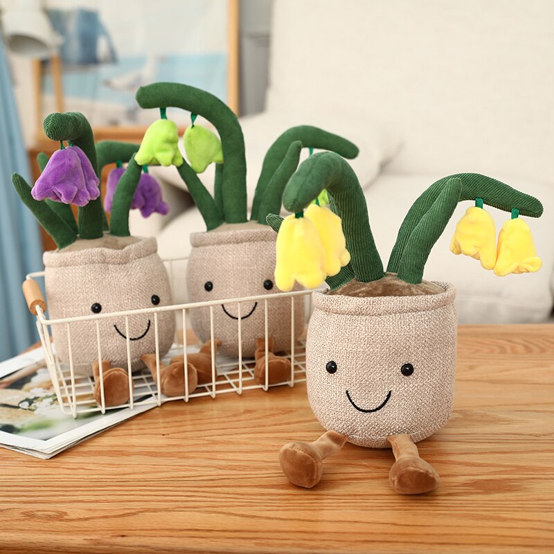 Buddy Bell Flower Pot Plush - Kawaiies - Adorable - Cute - Plushies - Plush - Kawaii