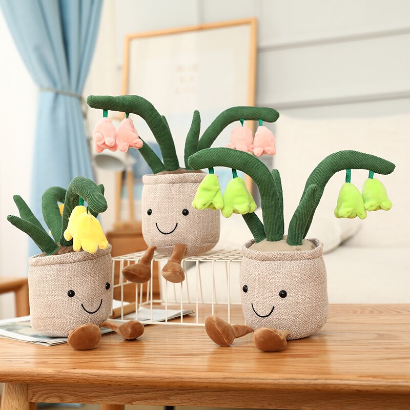 Buddy Bell Flower Pot Plush - Kawaiies - Adorable - Cute - Plushies - Plush - Kawaii