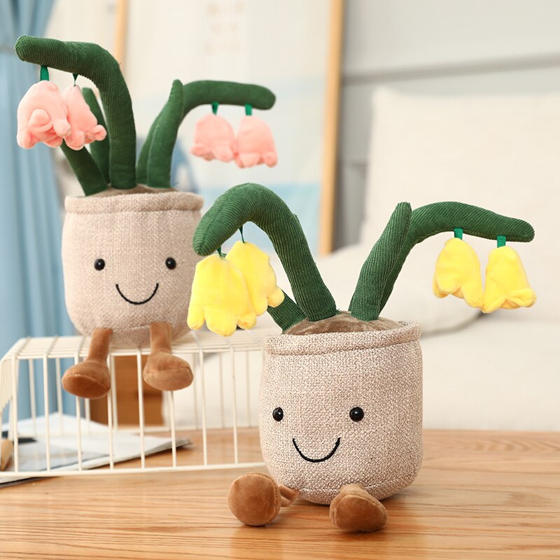 Buddy Bell Flower Pot Plush - Kawaiies - Adorable - Cute - Plushies - Plush - Kawaii