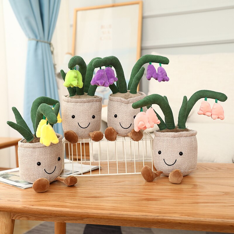 Buddy Bell Flower Pot Plush - Kawaiies - Adorable - Cute - Plushies - Plush - Kawaii