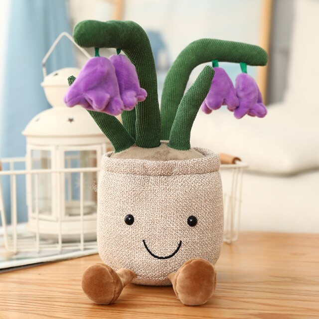 Buddy Bell Flower Pot Plush - Kawaiies - Adorable - Cute - Plushies - Plush - Kawaii