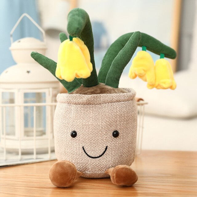 Buddy Bell Flower Pot Plush - Kawaiies - Adorable - Cute - Plushies - Plush - Kawaii