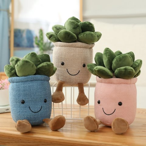 Buddy Moonstones Flower Pot Plush - Kawaiies - Adorable - Cute - Plushies - Plush - Kawaii