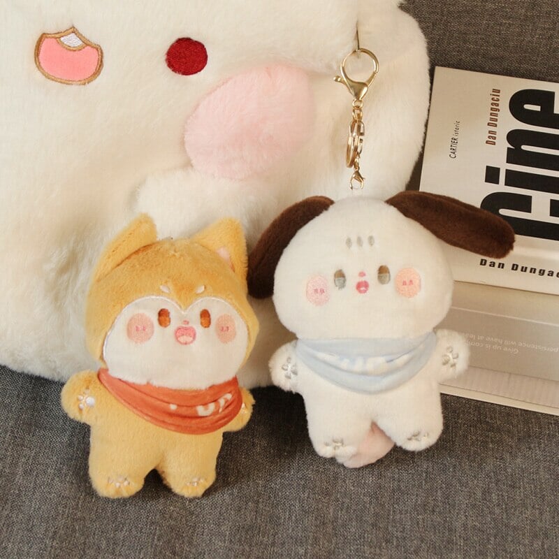 Bulldog Sirius Buddies Plush Matching Keyring - Kawaiies - Adorable - Cute - Plushies - Plush - Kawaii