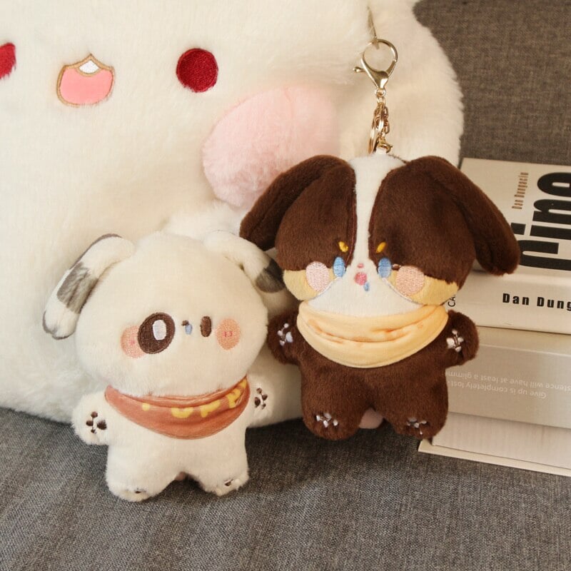 Bulldog Sirius Buddies Plush Matching Keyring - Kawaiies - Adorable - Cute - Plushies - Plush - Kawaii