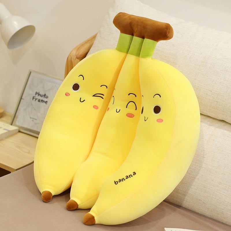 Bunch of Silly Banana Plushies - Kawaiies - Adorable - Cute - Plushies - Plush - Kawaii