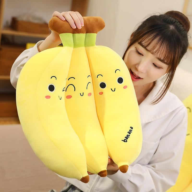 Bunch of Silly Banana Plushies - Kawaiies - Adorable - Cute - Plushies - Plush - Kawaii