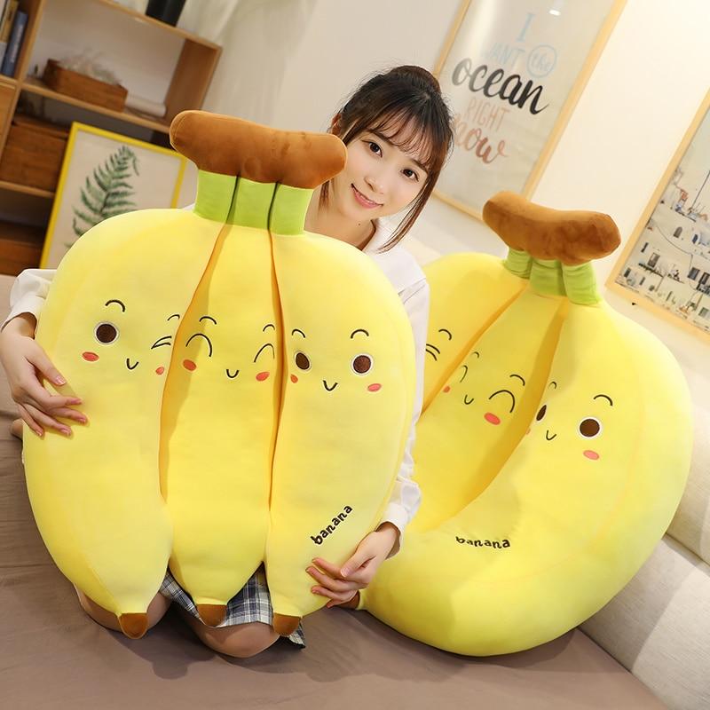 Bunch of Silly Banana Plushies - Kawaiies - Adorable - Cute - Plushies - Plush - Kawaii