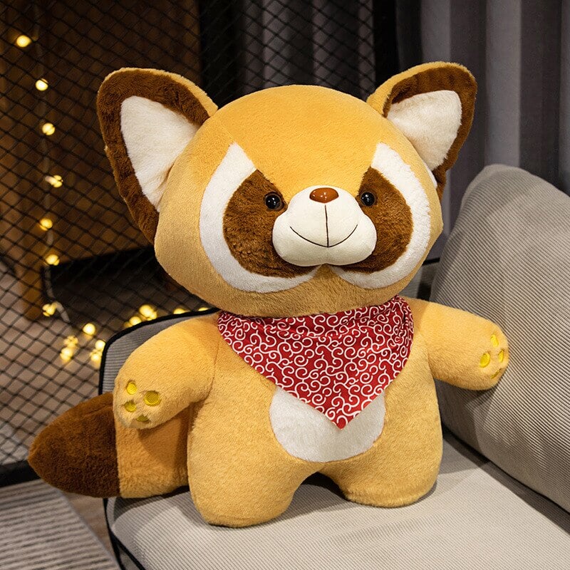 Bushy and Buster the Raccoon Plushies - Kawaiies - Adorable - Cute - Plushies - Plush - Kawaii