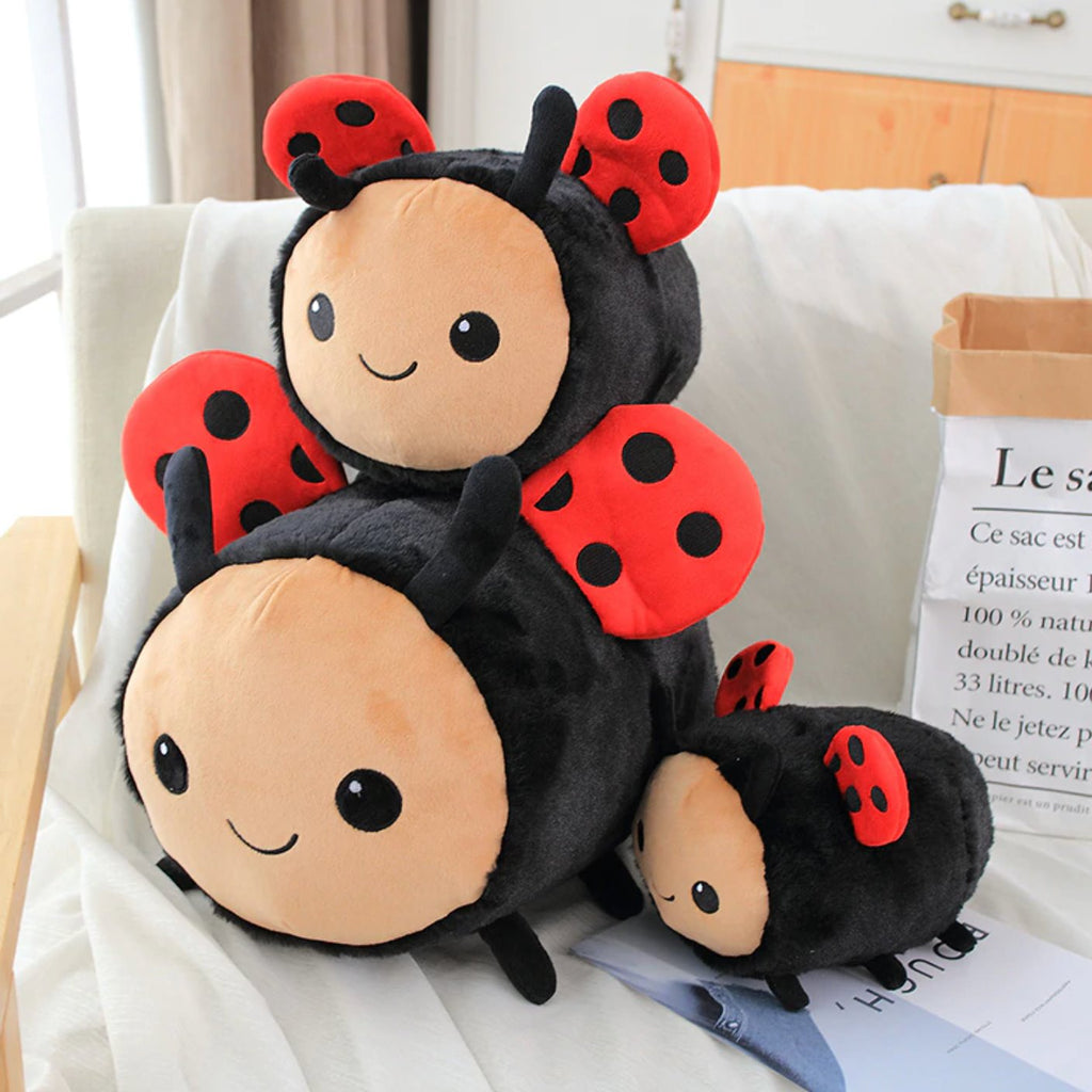 Busy Bugs Ladybird Bumblebee Plushies - Kawaiies - Adorable - Cute - Plushies - Plush - Kawaii