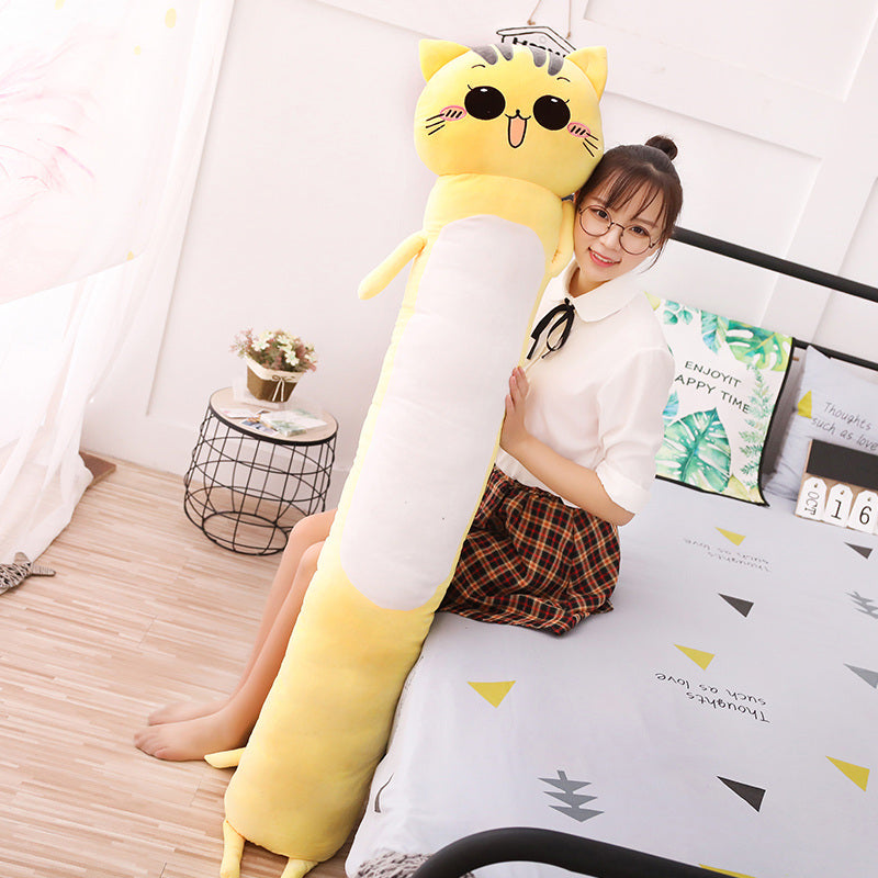Buttercup the Long Snuggly Yellow Cat Plushie - Kawaiies - Adorable - Cute - Plushies - Plush - Kawaii