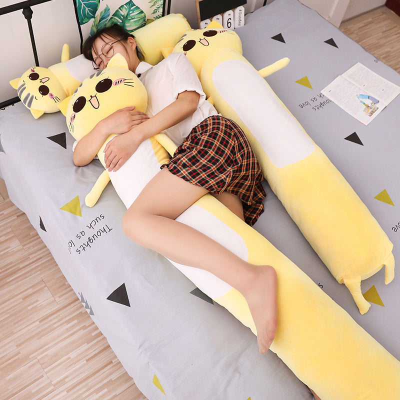 Buttercup the Long Snuggly Yellow Cat Plushie - Kawaiies - Adorable - Cute - Plushies - Plush - Kawaii