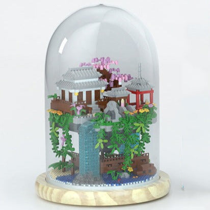 Capsule Sakura Tree Palace Light Up Micro Building Set Collection - Kawaiies - Adorable - Cute - Plushies - Plush - Kawaii