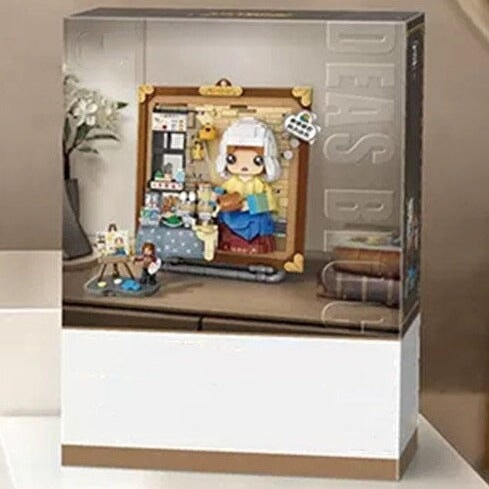 Caricature Famous Paintings Micro Building Blocks - Kawaiies - Adorable - Cute - Plushies - Plush - Kawaii