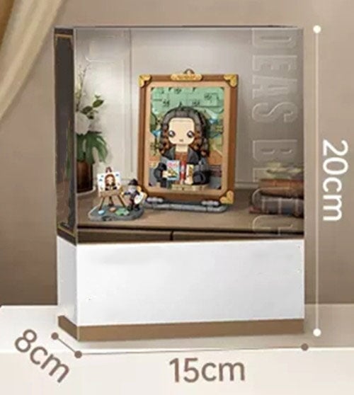 Caricature Famous Paintings Micro Building Blocks - Kawaiies - Adorable - Cute - Plushies - Plush - Kawaii