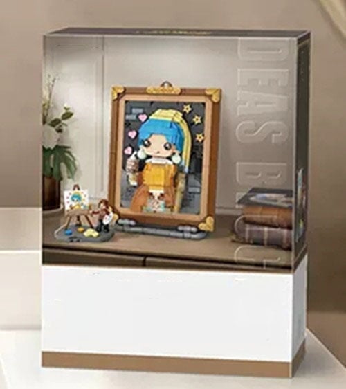 Caricature Famous Paintings Micro Building Blocks - Kawaiies - Adorable - Cute - Plushies - Plush - Kawaii