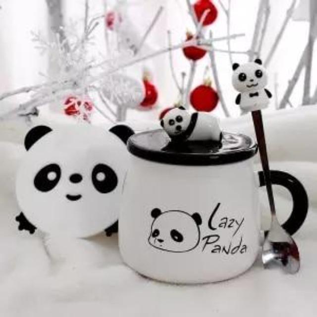 Ceramic Panda Mugs - Kawaiies - Adorable - Cute - Plushies - Plush - Kawaii