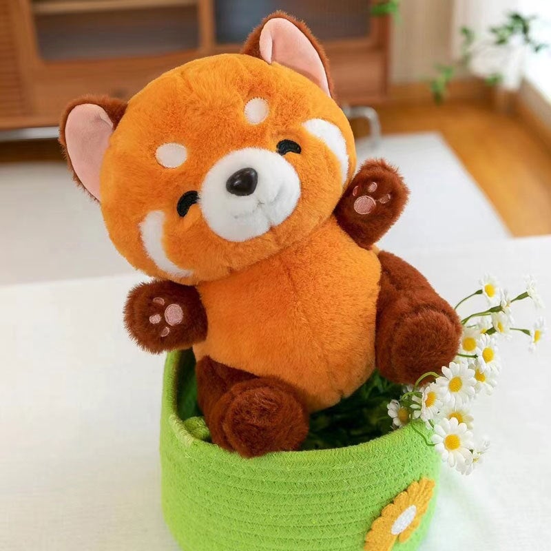 Chai the Kawaii Red Panda Plushie - Kawaiies - Adorable - Cute - Plushies - Plush - Kawaii