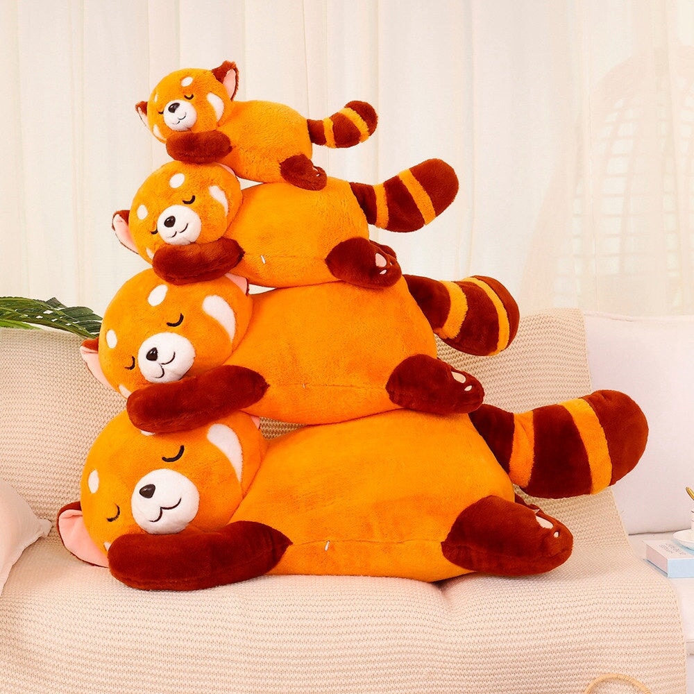 kawaiies-softtoys-plushies-kawaii-plush-Chai the Sleeping Red Panda Plushie | NEW Soft toy 14in / 35cm 
