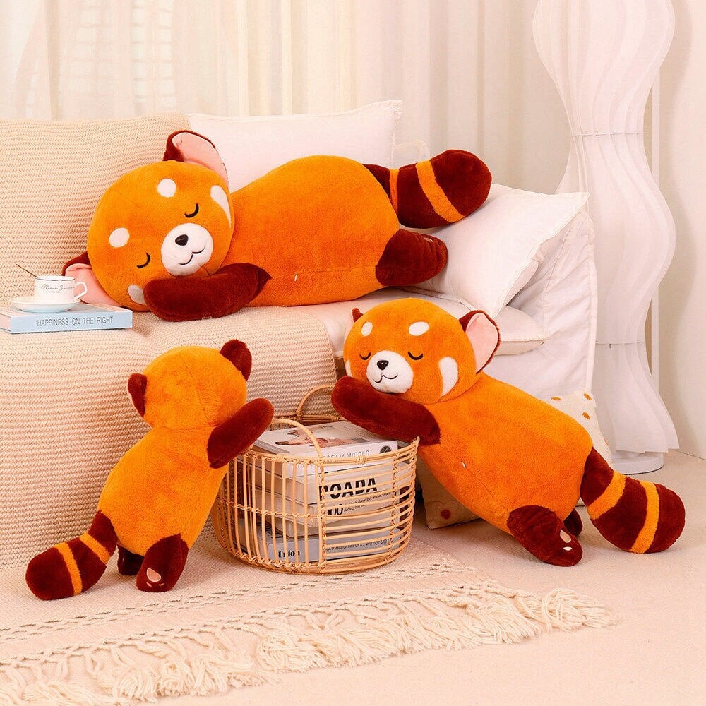 kawaiies-softtoys-plushies-kawaii-plush-Chai the Sleeping Red Panda Plushie | NEW Soft toy 