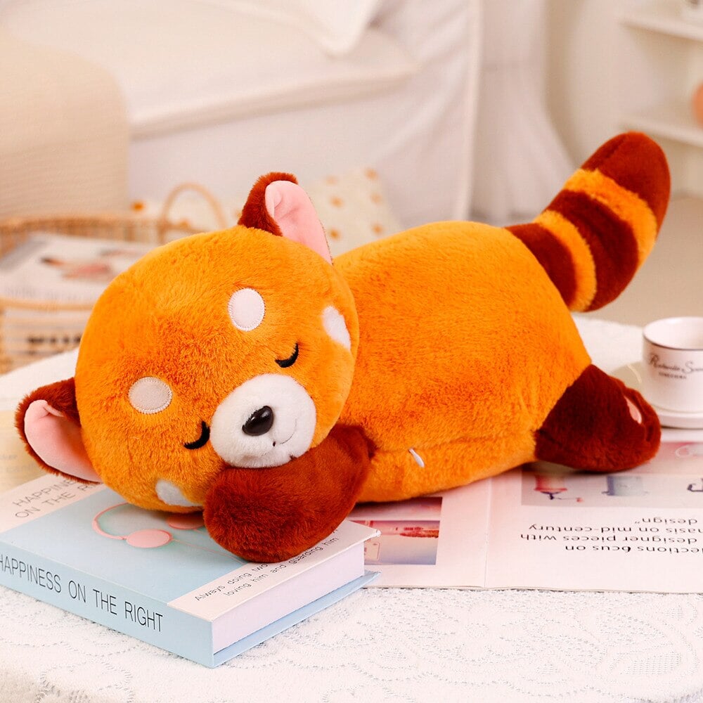 kawaiies-softtoys-plushies-kawaii-plush-Chai the Sleeping Red Panda Plushie | NEW Soft toy 