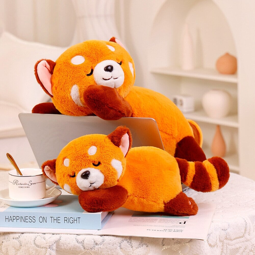 kawaiies-softtoys-plushies-kawaii-plush-Chai the Sleeping Red Panda Plushie | NEW Soft toy 