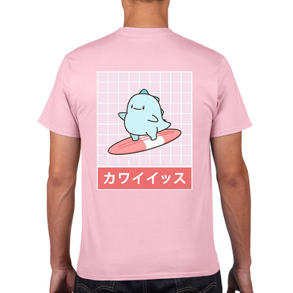 Checkered Tato Surfing Tee - Kawaiies - Adorable - Cute - Plushies - Plush - Kawaii